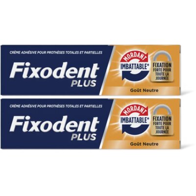 pdp-image-Fixodent Plus kleefpasta dual power 2-pack