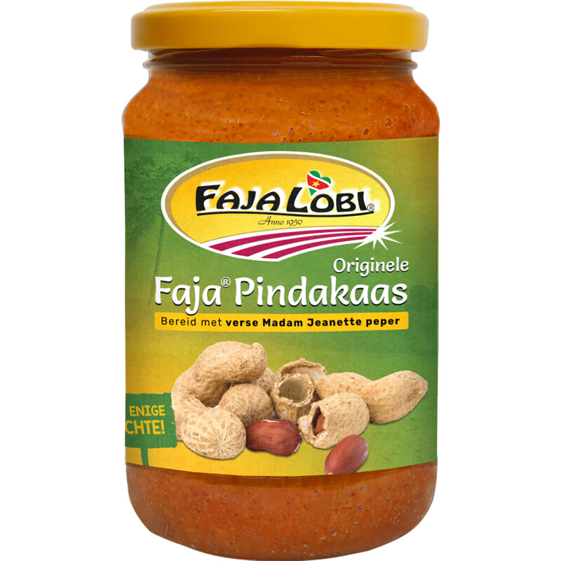 Een afbeelding van Faja Lobi Surinaamse Pindakaas Trafasie