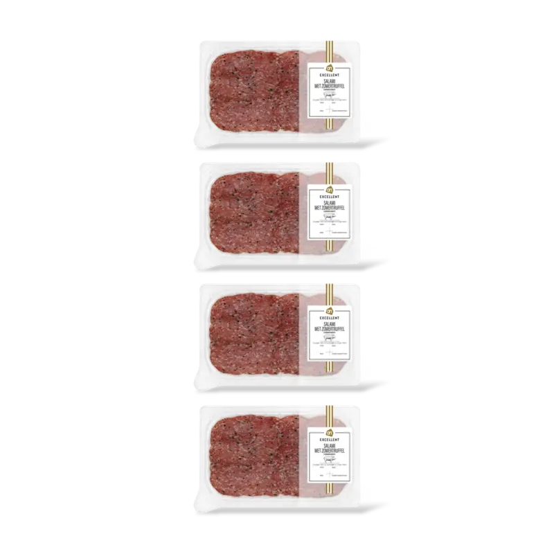 Salami met zomertruffel 4-pack