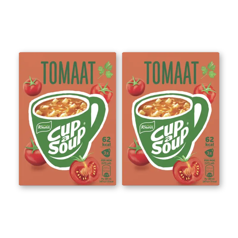 Knorr Cup-a-soup tomaat 2-pack
