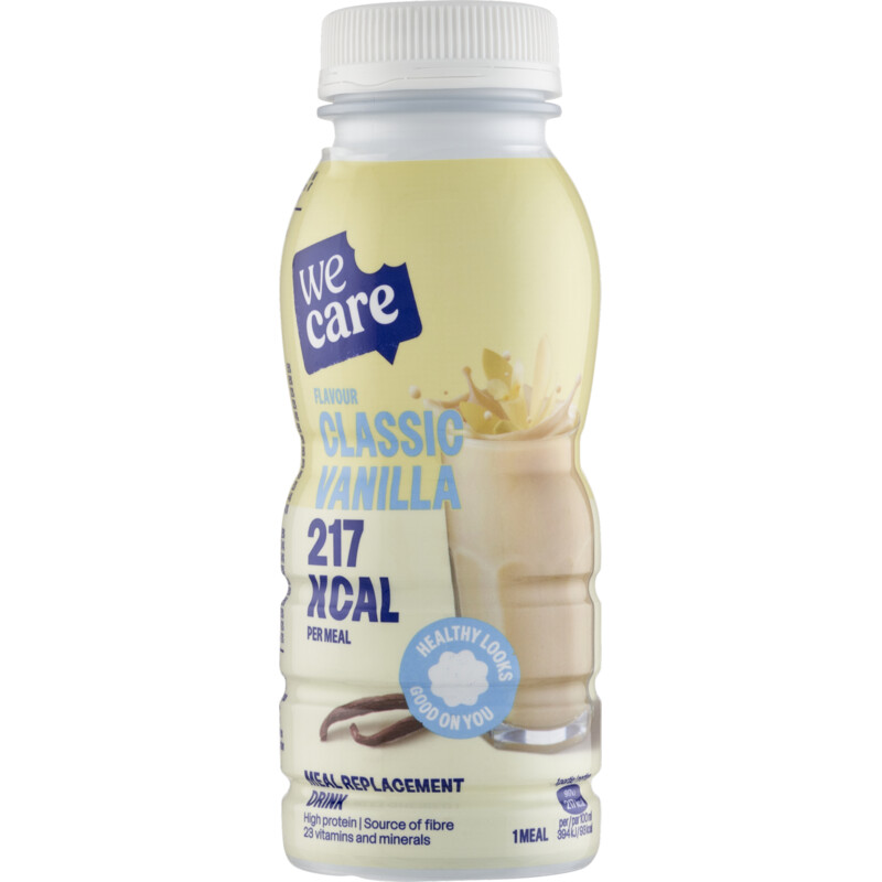 Een afbeelding van Wecare Meal replacement drink classic vanilla