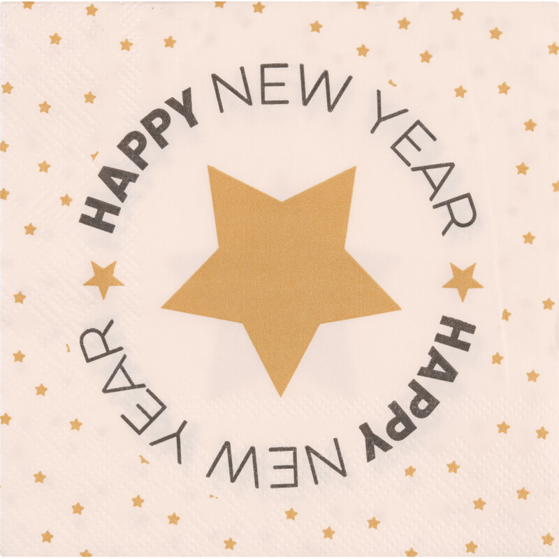 Een afbeelding van AH Excellent Kleine servetten nieuwjaar