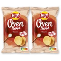 Lay's Oven baked naturel 2-pack