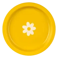 AH Kinderservies bord geel