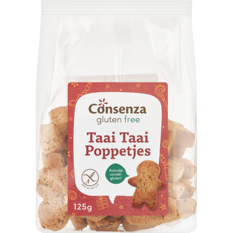 Een afbeelding van Consenza Taai taai poppetjes gluten free