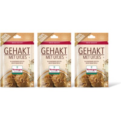 pdp-image-Verstegen Kruidenmix gehakt met uitjes 3-pack