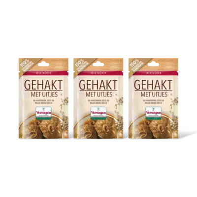 pdp-image-Verstegen Kruidenmix gehakt met uitjes 3-pack