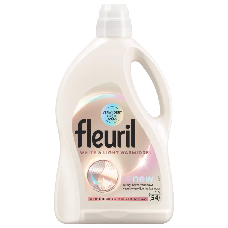 Fleuril White & light vloeibaar wasmiddel