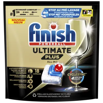 pdp-image-Finish Ultimate plus all in 1 vaatwastabletten