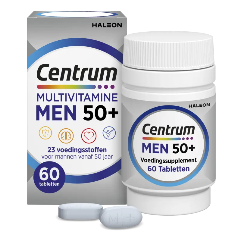 Centrum Multivitamin men 50+ tabletten