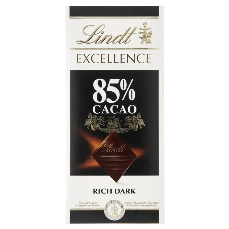 Lindt Excellence 85% pure chocolade