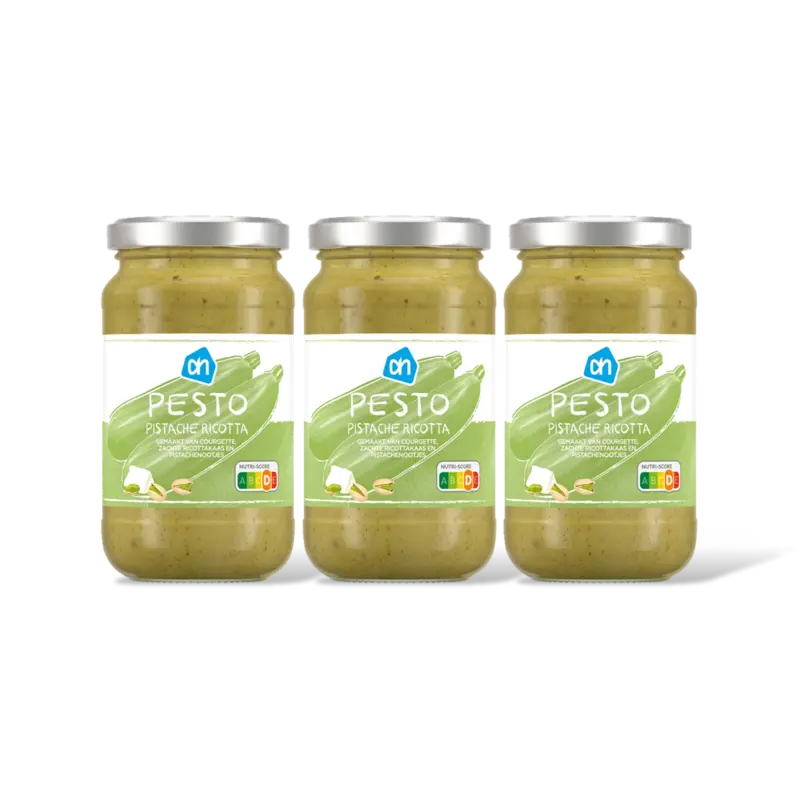 Pesto ricotta pistache 3-pack