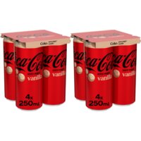 Coca-Cola Zero sugar vanilla 8-pack