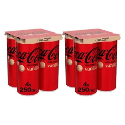 pdp-image-Coca-Cola Zero sugar vanilla 8-pack
