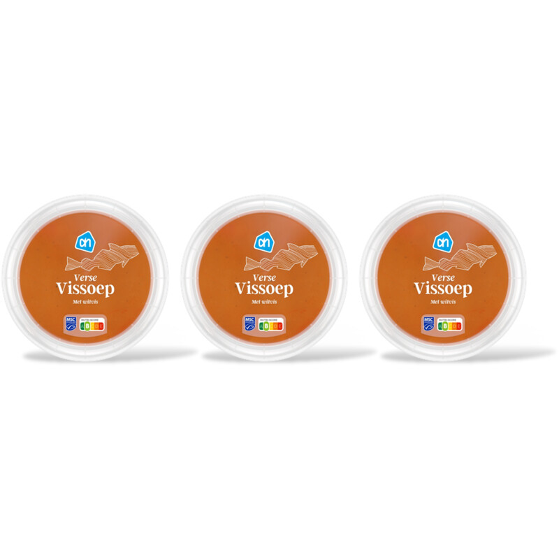 AH Verse vissoep 3-pack