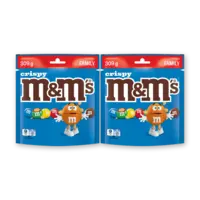 M&M'S Crispy chocolade family 2-pack