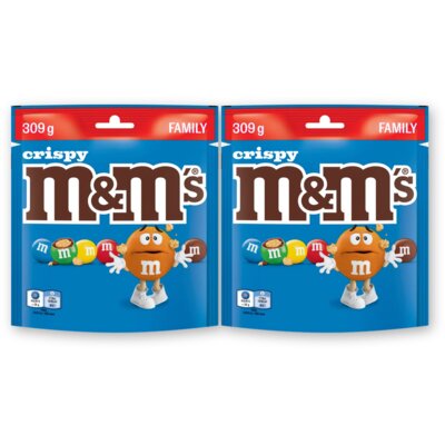 pdp-image-M&M'S Crispy chocolade family 2-pack