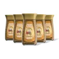 Douwe Egberts Excellent gold oploskoffie 5-pack