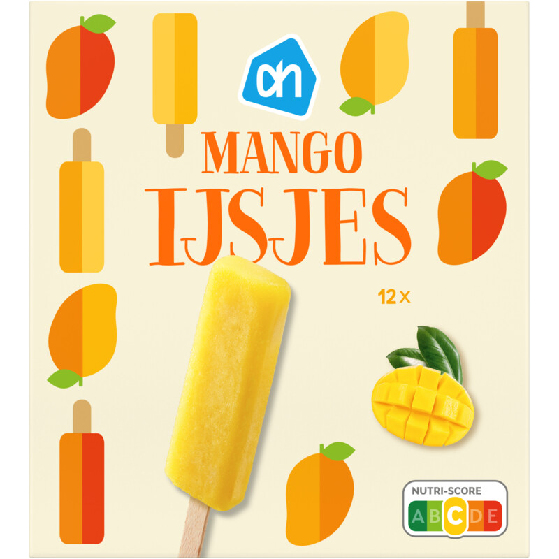 Een afbeelding van AH Mango Ijsjes