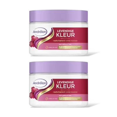 pdp-image-Andrélon Levendige kleur crème masker 2-pack