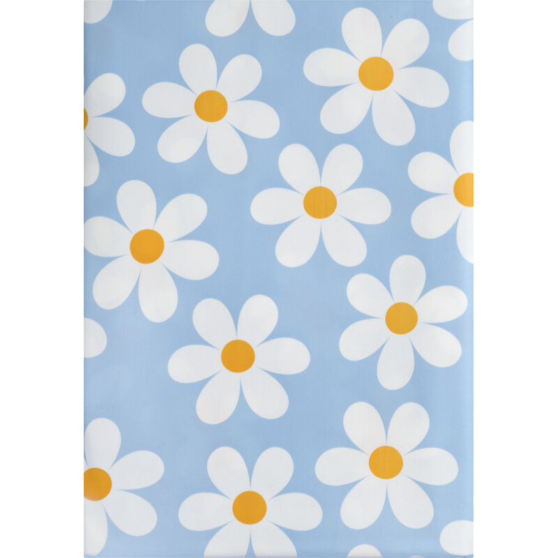 AH Tafelzeil blauw madelief