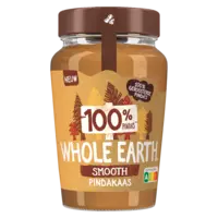 Whole earth Smooth 100% pindakaas