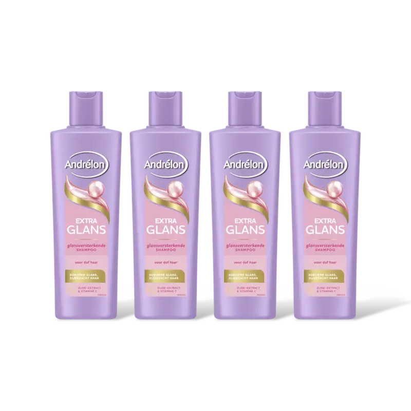 Andrélon Extra glans shampoo 4pack