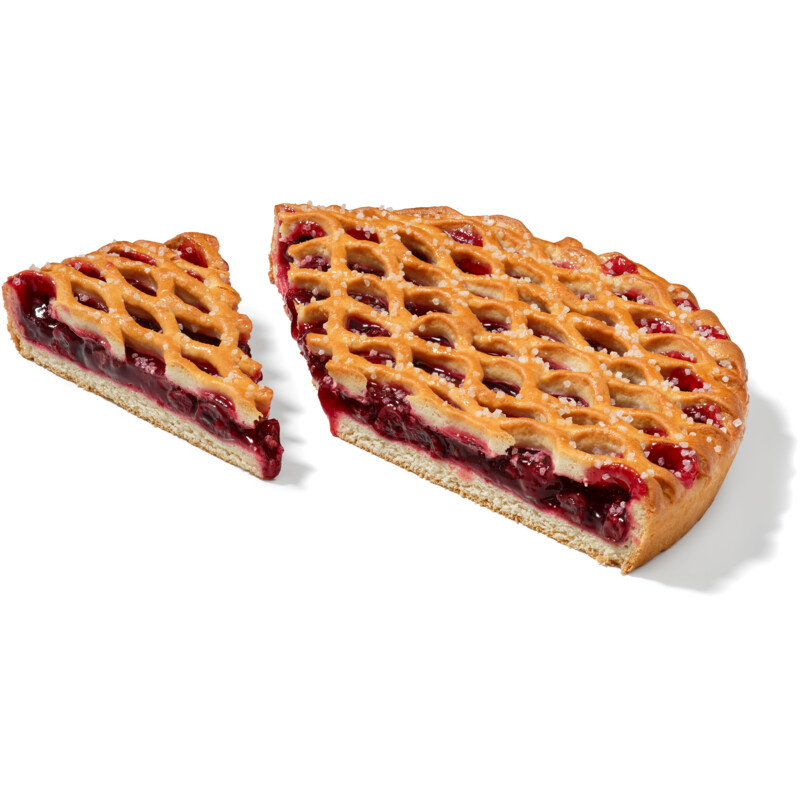 Een afbeelding van AH Kersenrastervlaai half