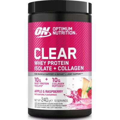 pdp-image-Optimum Nutrition Clear whey + collagen apple & raspberry