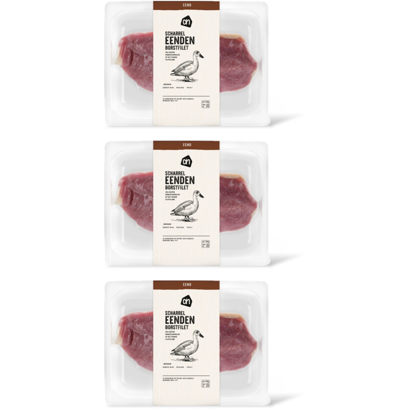 AH Scharrel eendenborstfilet 3-pack