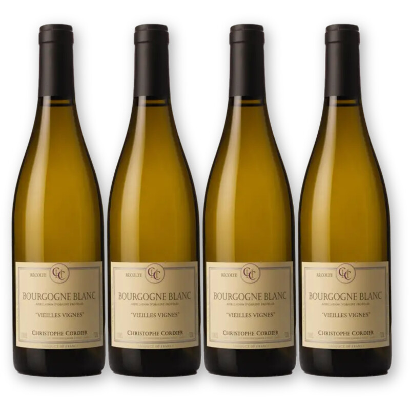 Christophe Cordier C. Cordier Bourgogne Blanc 4 flessen
