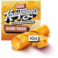 Een afbeelding van Topking Kaastengels oven & airfryer oude kaas
