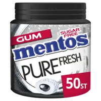 Mentos Gum Pure fresh black mint