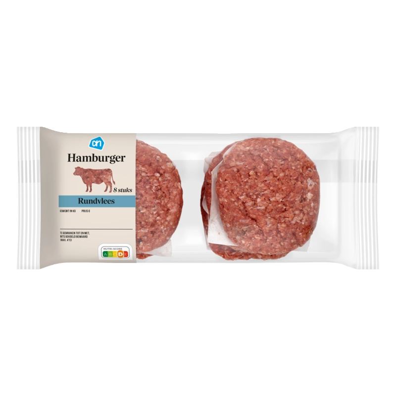 AH Hamburger 8 stuks