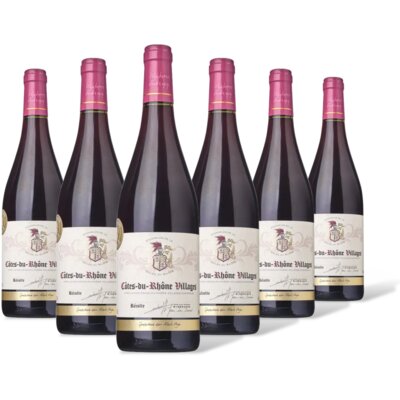 pdp-image-AH Excellent côtes du rhône villages 6 flessen