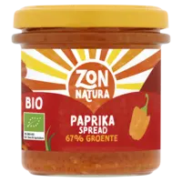 Zonnatura Paprika spread 67% groente