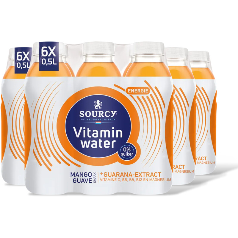 Sourcy Vitaminwater mango guave 24-pack