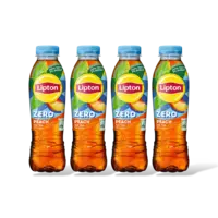 Lipton Ice tea peach zero sugar 4pack