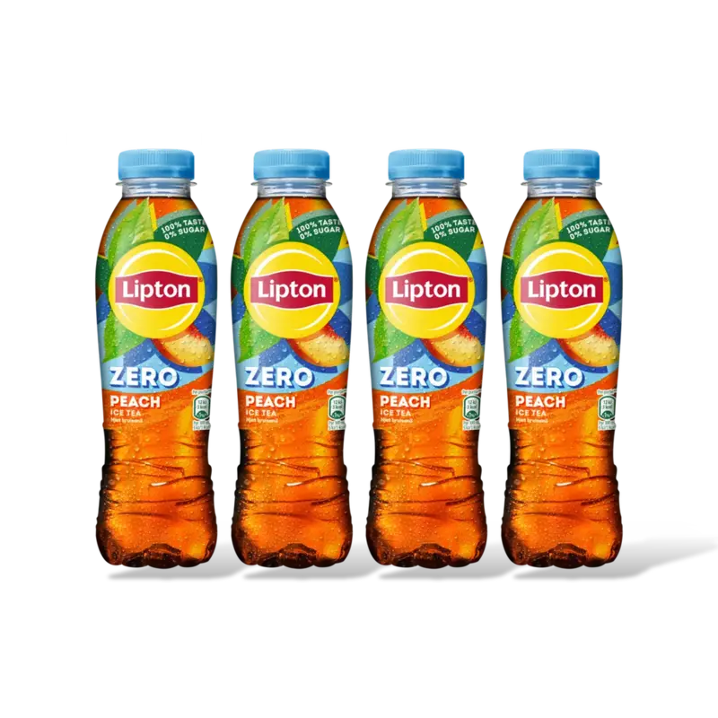 Lipton Ice tea peach zero sugar 4pack