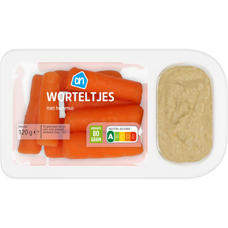 AH Wortel met hummus