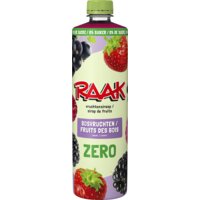 Raak Vruchtensiroop bosvruchten zero sugar