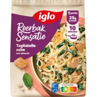 Een afbeelding van Iglo Roerbak sensatie tagliatelle zalm