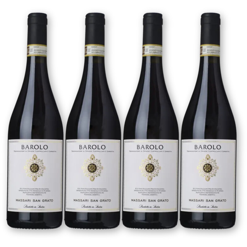 Massari Massari San Grato Barolo 4 flessen