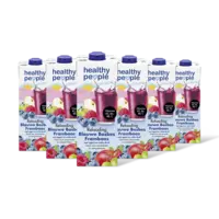 Healthy people Blauwe bosbes framboos 6-pack