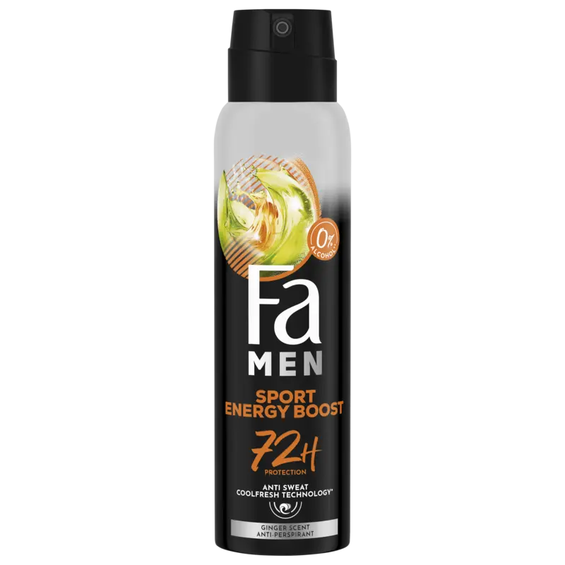 Fa Men sport energy boost deodorant spray