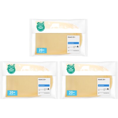 pdp-image-AH Kaas belegen 20+ plakken 3-pack