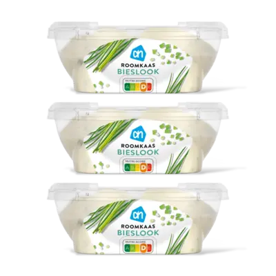 pdp-image-AH Roomkaas bieslook 3-pack