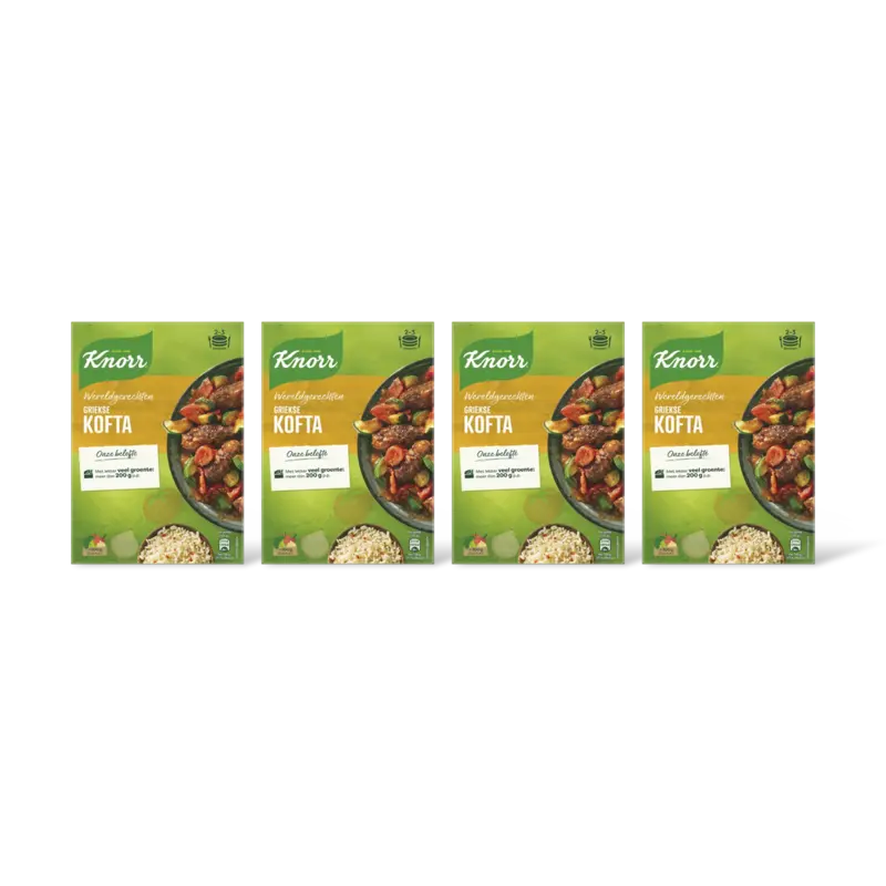 Knorr Wereldgerechten Griekse kofta 4-pack