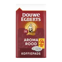 Douwe Egberts Aroma rood koffiepads familiepak