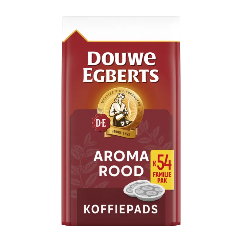 Douwe Egberts Aroma rood koffiepads familiepak